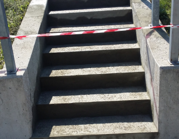 Tähesaju City, trepp